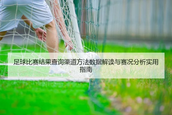 足球比赛结果查询渠道方法数据解读与赛况分析实用指南